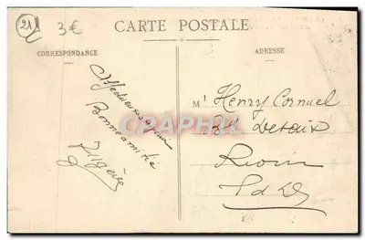 Dijon - Palácio dos Duques de Borgonha e Torre da Terrasse - L. V., editor — Verso