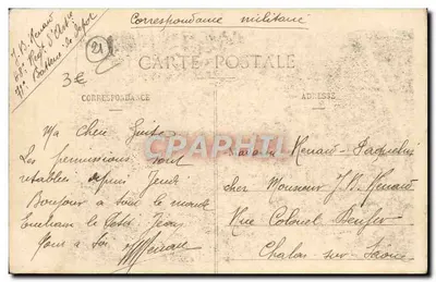 Dijon - Studnia Mojżesza - Prorocy Jeremiasz i Zakariasz - L. V., wyd. — Rewers
