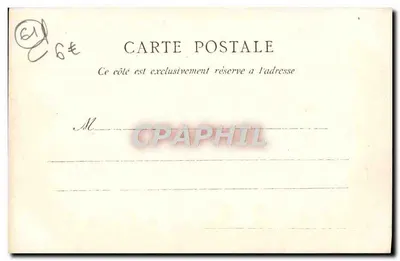 Saint-Céneri — Die Alte Kapelle — Antike Ansichtskarte Paris 74 — Rückseite