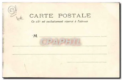 Auvergne — Jezioro Guéry — M.T. I.L. n°265 — Rewers