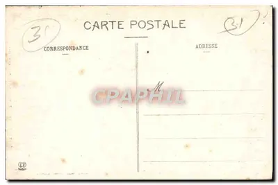 Toulouse - Portal da Dalbade (1587) — editor LF, n° de série 31 — Verso
