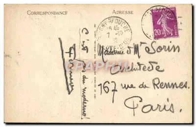 Dijon — Schody Lucarnes w Hotelu Chambellan — LL — Rewers