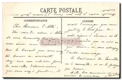 Vichy — Un coin du Parc des Célestins — LL, n° 267 — Verso