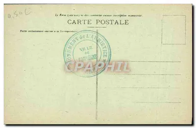 Forêt de Compiègne - Clairière de la Victoire — Édit Bourson, Compiègne — Rewers