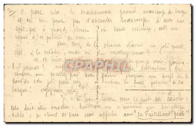 Cauterets - Le Lac de Gaube — n°81 — Verso