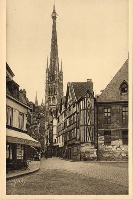Rouen — Vieilles Maisons — Édition d'Art YVON, Rouen