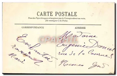 Okolice Cauterets — Most Hiszpański — LL. — N° 105 — Rewers