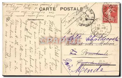 Châtelguyon — O Casino, visão geral — L'Auvergne, Puy-de-Dôme — Verso