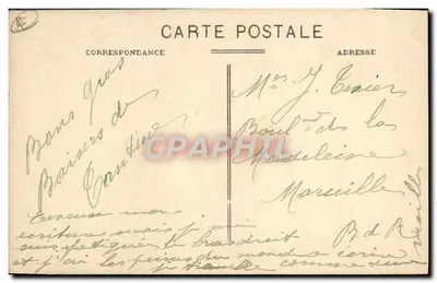 Bordeaux — Kościół św. Michała — N.G. — Rewers