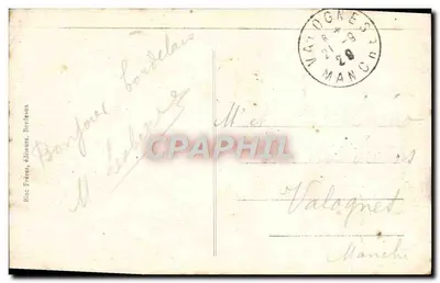 Bordeaux — Wieża Pey-Berland — Bloc Frères, Bordeaux, n°24 — Rewers