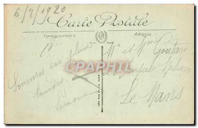 Bordeaux — Cours du XXX Juillet en de Allées de Tourny — Selecta, n°124 — Achterkant