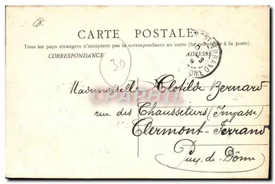 Nîmes — Kolumnata Diany — B. F. Chalon & Saone — Rewers