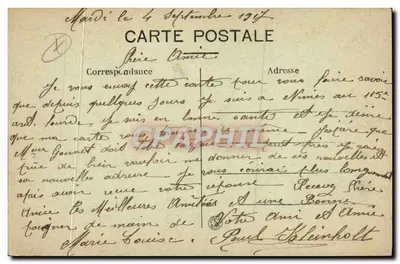 Nîmes — Kanał Fontaine — A. R. n°72 — Rewers