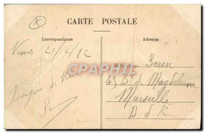 Nîmes — Les Arènes — Wydawnictwo Uniwersalne, Nîmes — Rewers