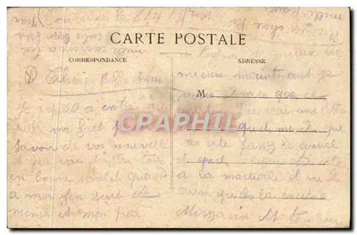Toulouse — A Cour do Hotel d'Assezat — J. Longi-Béchel, editor, Toulouse — Verso
