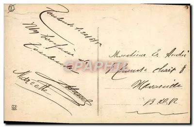 Toulouse - Visão geral sobre a Garonne — Fototipia Labouche Frères, Toulouse — Verso