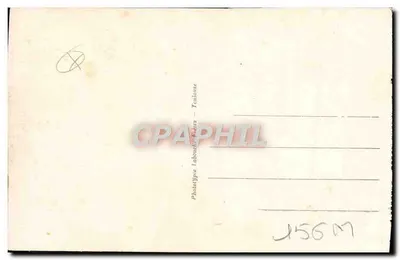 Toulouse — Visão geral sobre a Garonne — Fototipia Labouche-Félix — Verso