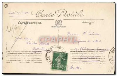 Toulouse — Il Giardino Reale — LL, n° 136 — Verso