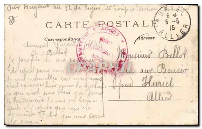 Clermont-Ferrand (P.-de-D.) — Katedra — L'Hirondelle, Paryż — Rewers