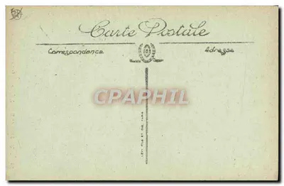 Montferrand — Statua Matki Bożej przy Kościele — LL — Rewers