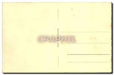 St-Nectaire — Katedra, zabytkowy zabytek XII wieku — Fotografia Girard — Rewers