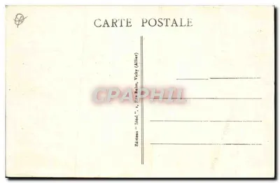 De dam van de Fades op de Sioule — Het pittoreske Auvergne — Uitgever Ideal, n° 2783 — Achterkant