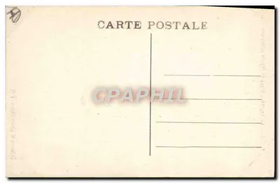 UZÈS — Duché — Dziedziniec i wewnętrzna fasada — Zbiór M. Coulet, księgarz - Uzès — Rewers