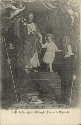 São José com o Menino Jesus — Quadro de Mignard — Fot. R. Amáï