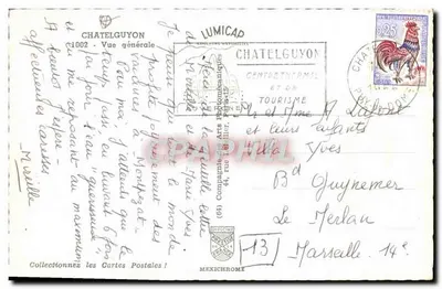 Châtelguyon — Algemene uitzicht — Mexichrome, n°1002 — Achterkant