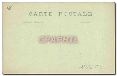 Clermont-Ferrand — Beeld van Vercingétorix en rue Blattin — Hironnelle, n°449 — Achterkant