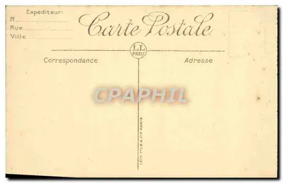 Boulogne-sur-Mer — A Praia e as Pontas — N.G. — Verso
