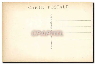 LYON — A PREFEITURA — editor X. Gustagon, n°30 — Verso