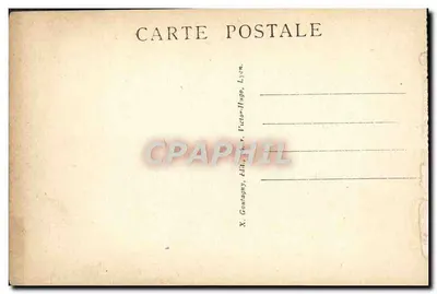 LYON — Basílica de Nossa Senhora de Fourvière — X. Coutagny, Victor-Hugo, édit. — Verso
