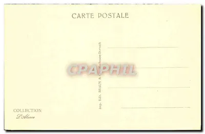 Les Hautes Chaumes — Lac Blanc i Rocher Hans — kolekcja Braun & Cie, Mulhouse-Dornach, n° 2280 — Rewers