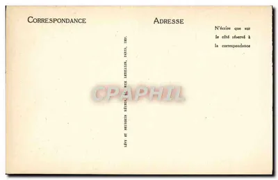 Cascata da Pisse — Dauphiné pittoresque — LL n°721 — Verso