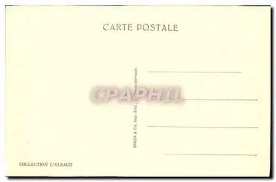 Mont Sainte-Odile — Widok na klasztor — seria 395 — Rewers