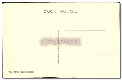 Gérardmer — Ogólny widok z jeziorem — kolekcja Les Vosges, nr 1240 — Rewers
