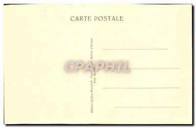 Ballon d'Alsace — Plain du Canon — n° 1619 — Verso