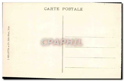 Pavilhão dos Turistas e Viaduto do Lupo — J. Gilletta e Cie, Nice — Verso