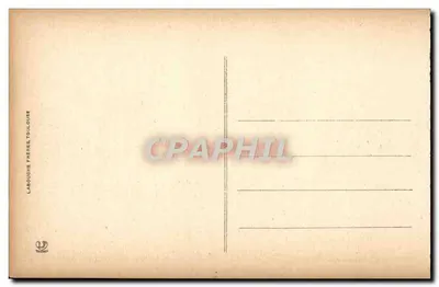 Pau - Il Castello e la Via del 14 luglio — Larouche Frères, Toulouse, n°90 — Verso