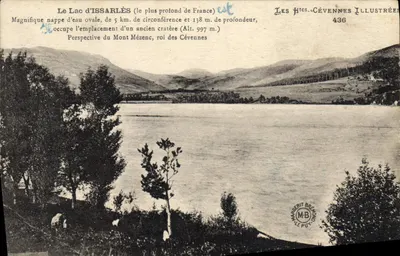 O Lago de Issarlès (o mais profundo da França) — As Altas Cévennas Ilustradas n°436
