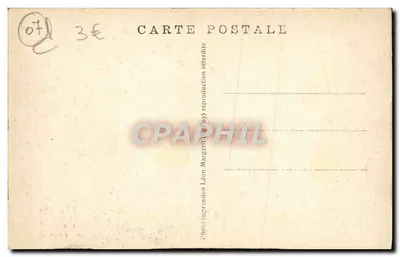 Mont Gerbier-des-Joncs (Ardèche) — Vista aérea, alt. 1.554 m — Léon Margerit — Verso