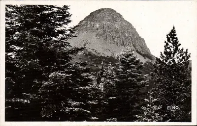 Le Gerbier-des-Joncs — Visão tirada do Bois Nègre — Edição L. Puy