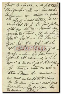 Sisteron — O Pico da Baume (Face) — Alpes Pittorescas, n°9, editor Clairgues — Verso