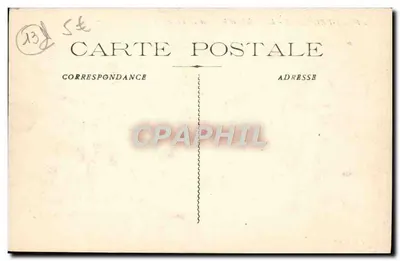 Aix-en-Provence - A Prefeitura e a Torre da Relógio — editor 'Spänner' — Verso