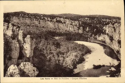 Les Vans — Bosque de Paiolive — Circo de Endieu