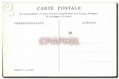 Vallon (Ardèche) — Trasa Mostu Arc — Cl. Boulanger — Rewers