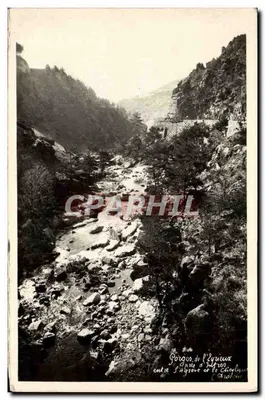 Gorges do Yruena — entre S'Agère e o Chorlaque — Ardèche
