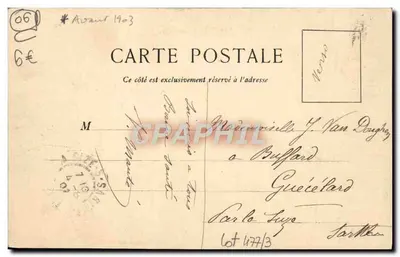 Beaulieu - Strada di San Giovanni — G. E. Ederograme Néau, Parigi — Verso