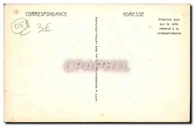 Beaulieu — Panorama widziana między kwiatami — LL — Rewers
